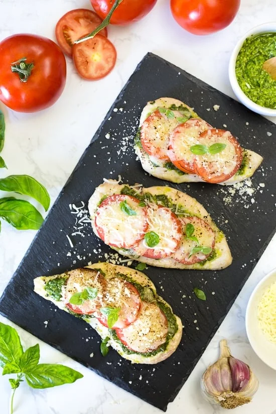Baked Pesto Chicken Breast