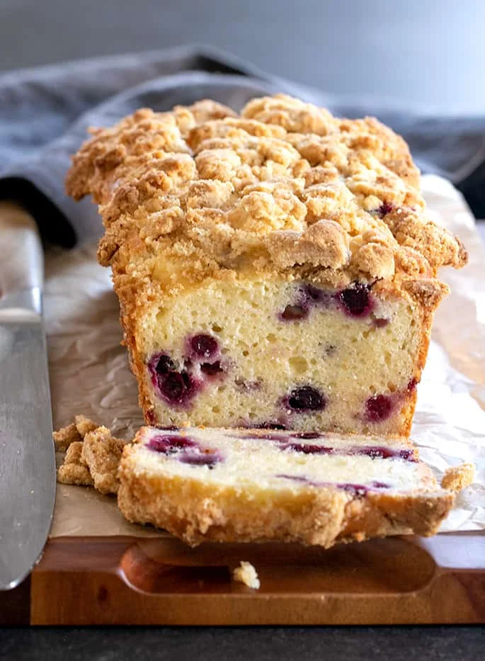Gluten Free Blueberry Bread