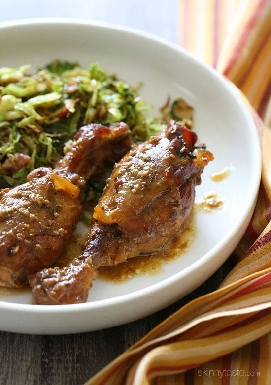 Crock Pot Maple Dijon Chicken Drumsticks