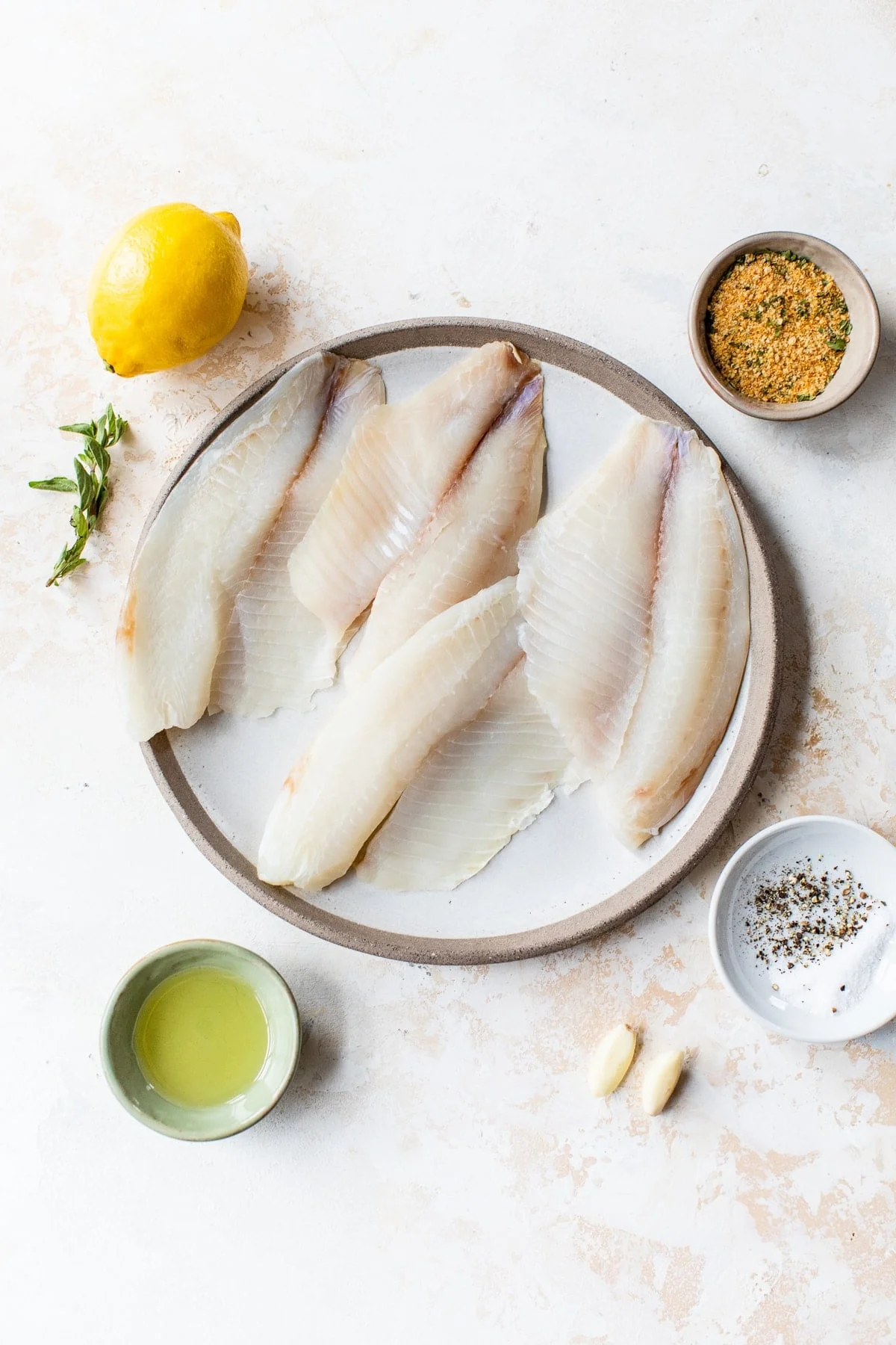 tilapia breadcrumbs garlic and lemon