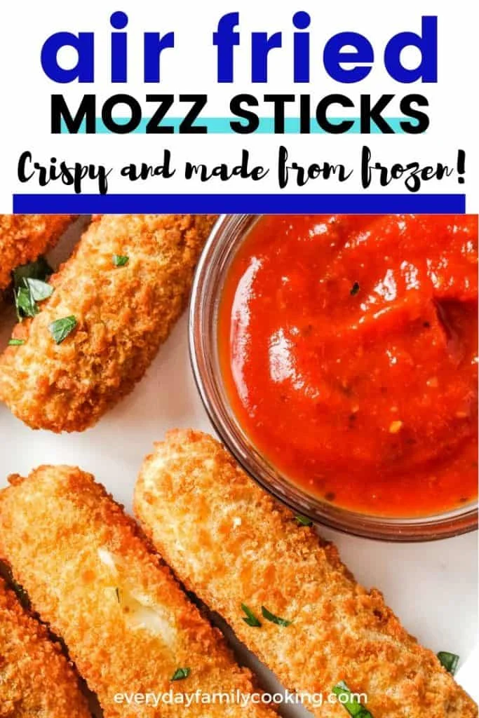 Air Fryer Frozen Mozzarella Sticks