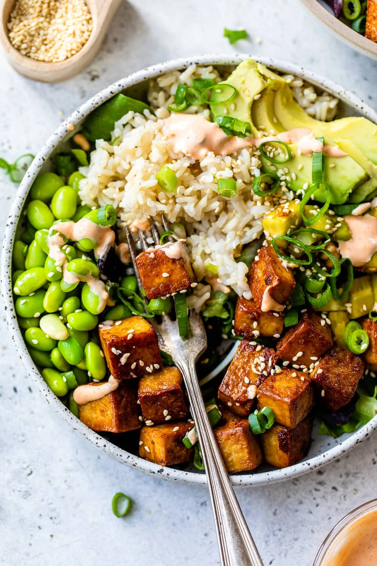 Tofu Poke Bowl