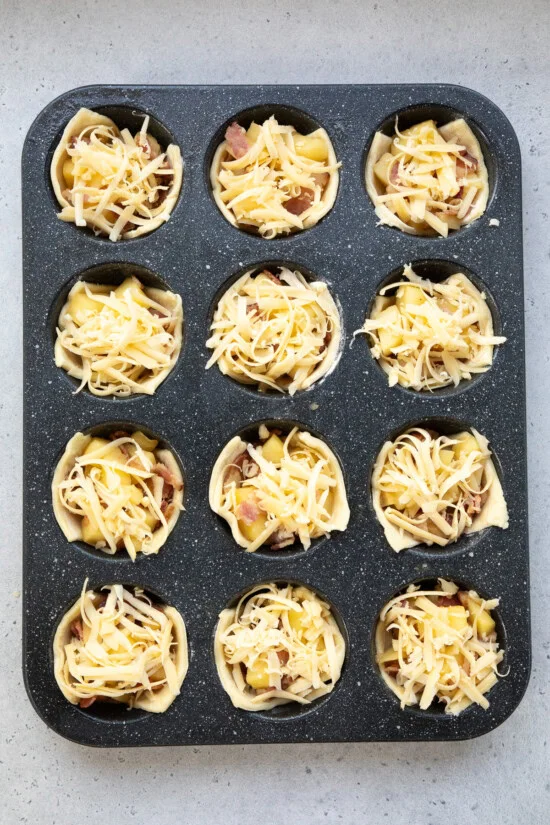 Top with Gouda