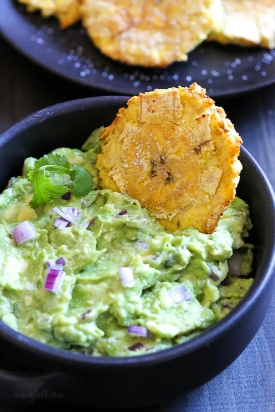 Air Fryer Tostones (Twice Air Fried Plantains)