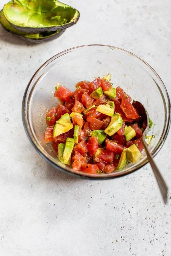 tuna and avocado