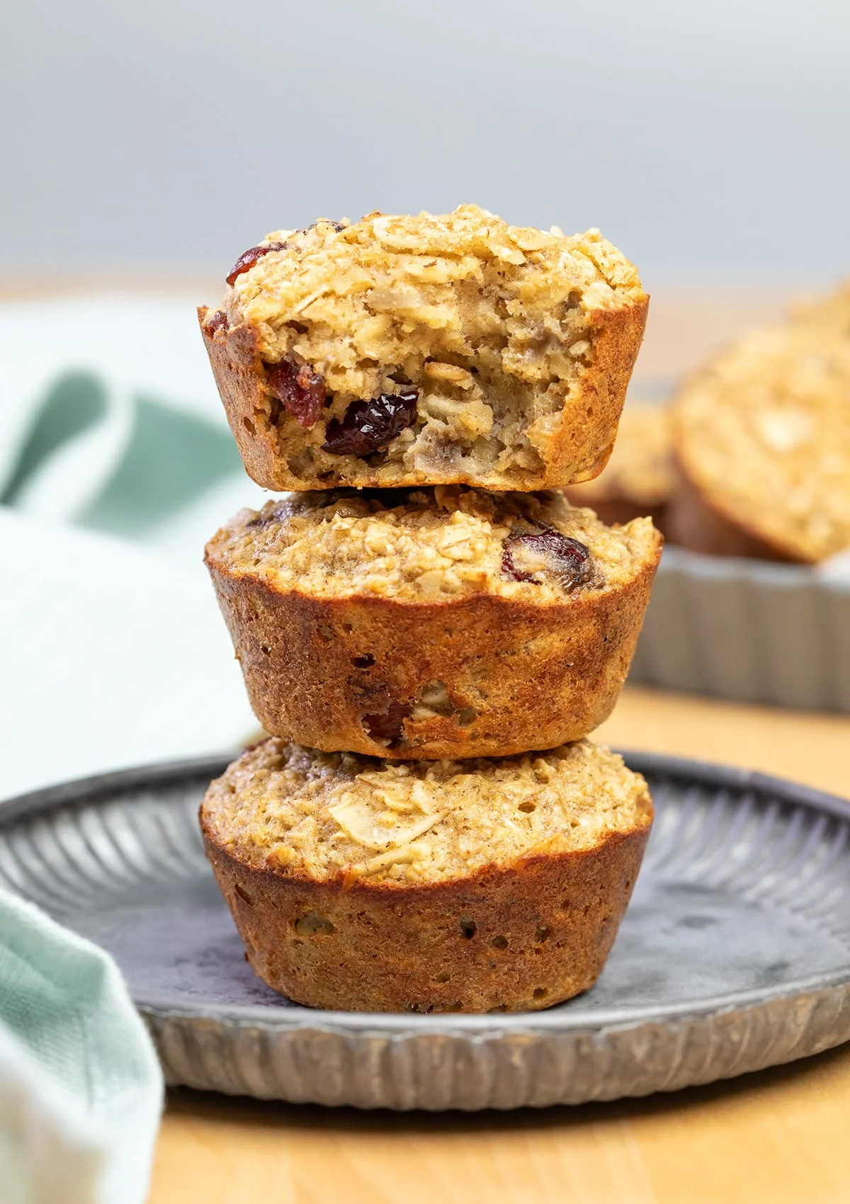 Baked Oatmeal Cups (GF)