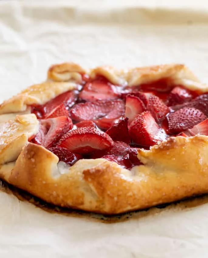 Gluten Free Galette | Strawberry Filling
