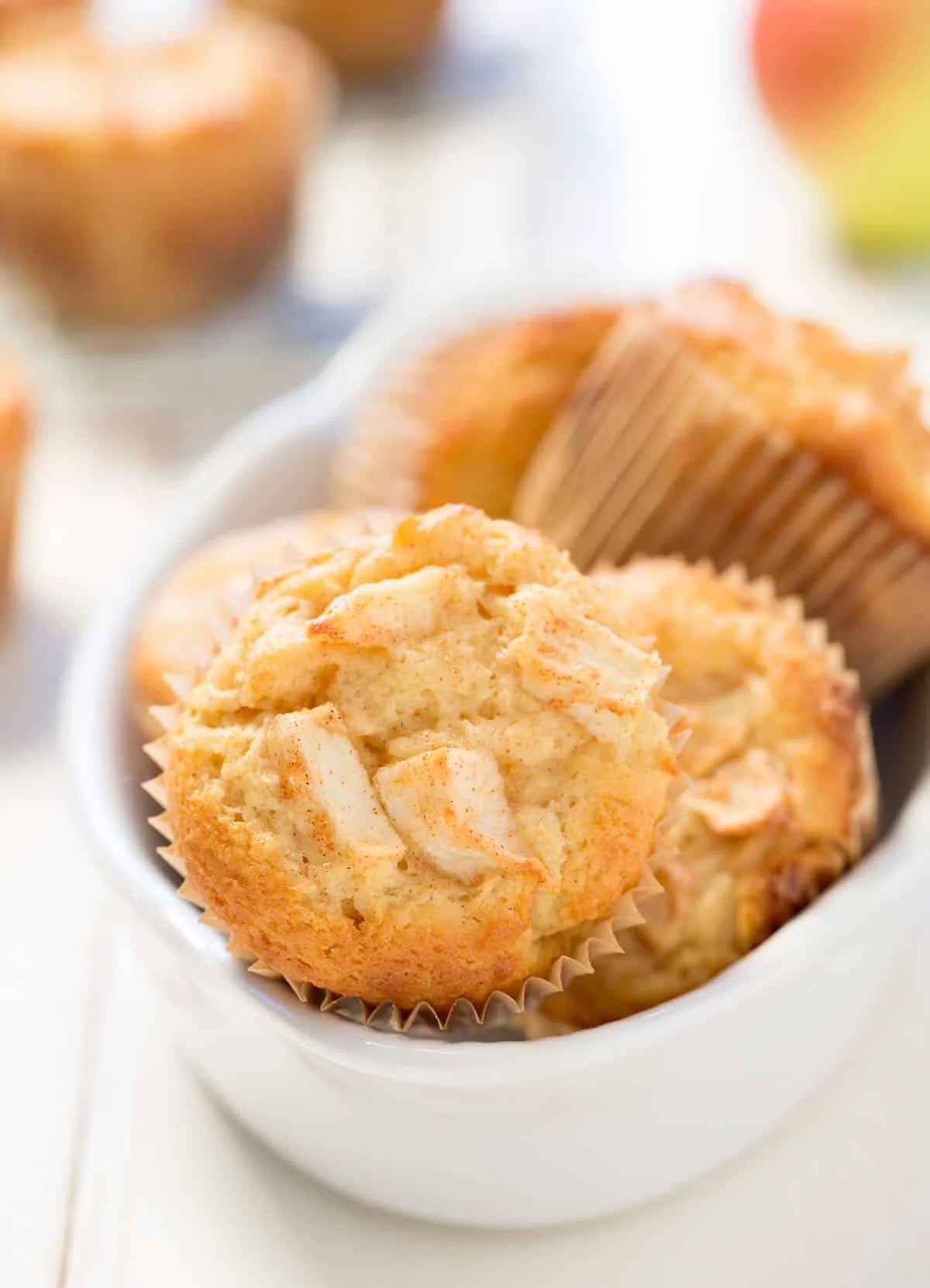 Chunky Gluten Free Apple Muffins