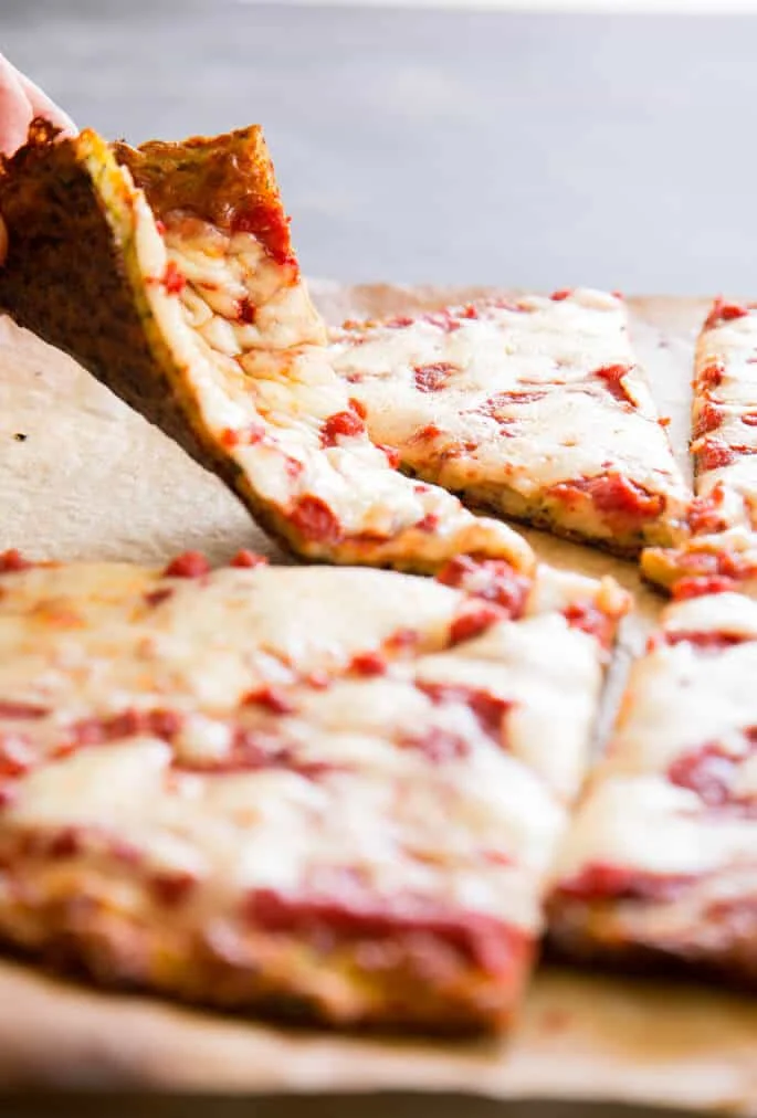 Chewy Zucchini Pizza Crust