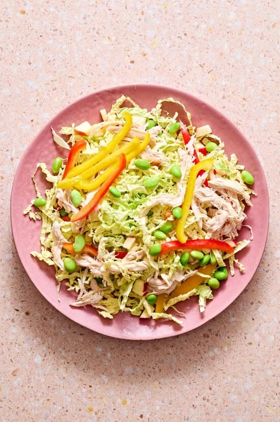 assemble the salad
