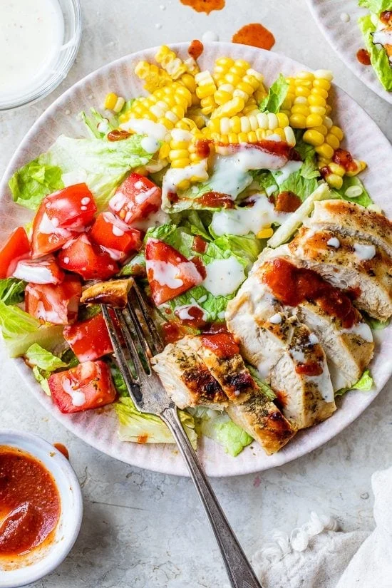 BBQ Chicken Salad