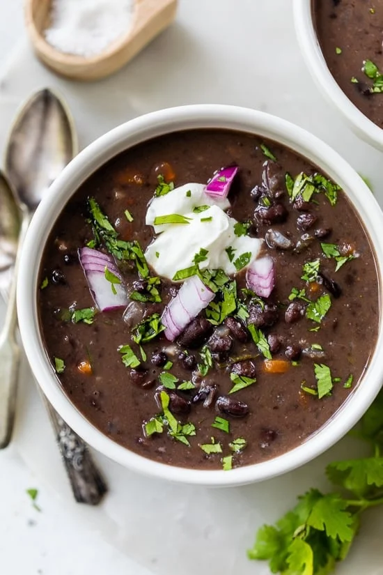 Black Bean Soup (Freezer Friendly)
