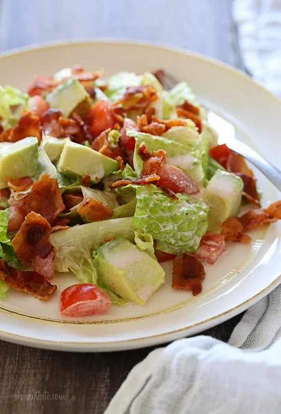 BLT Salad with Avocado