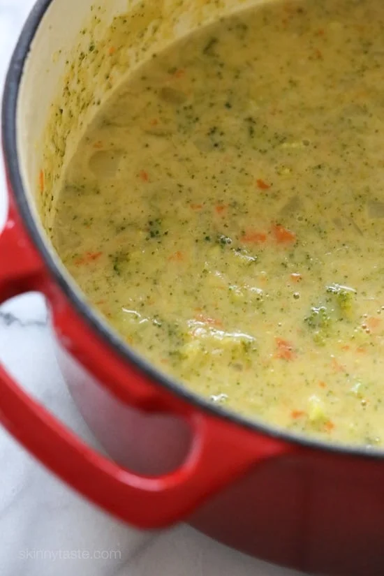 Broccoli Cheese Soup with Potato