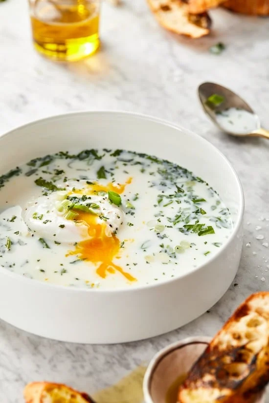 Changua (Colombian Milk and Egg Soup)