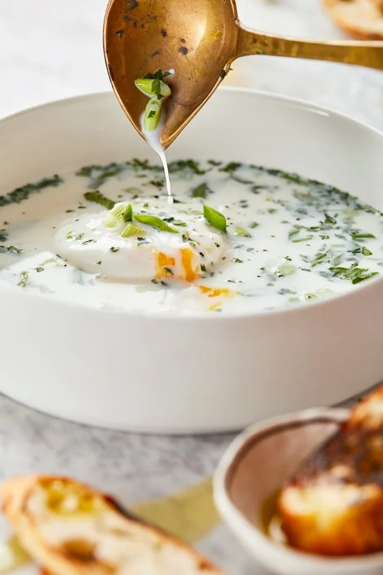 Changua (Colombian Milk and Egg Soup) is a typical breakfast in Bogotá, the capital of Colombia where my mom was born.
