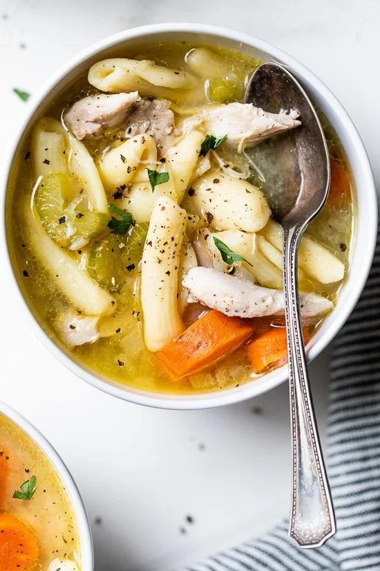 Chicken and Cavatelli Noodle Soup