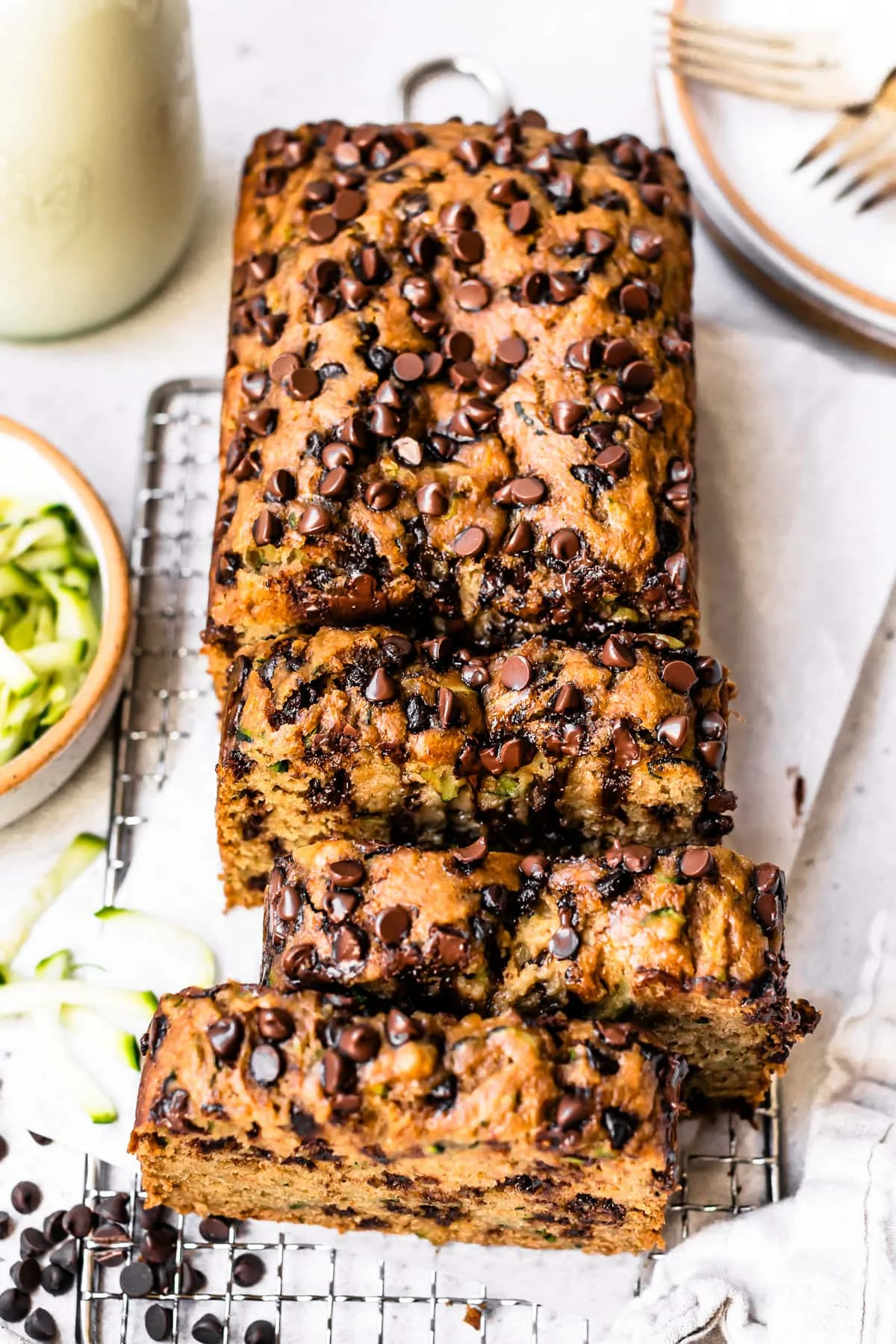 Chocolate Chip Zucchini Bread