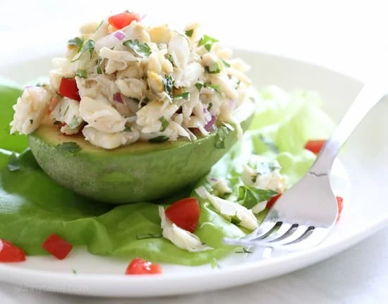 Crab Stuffed Avocado