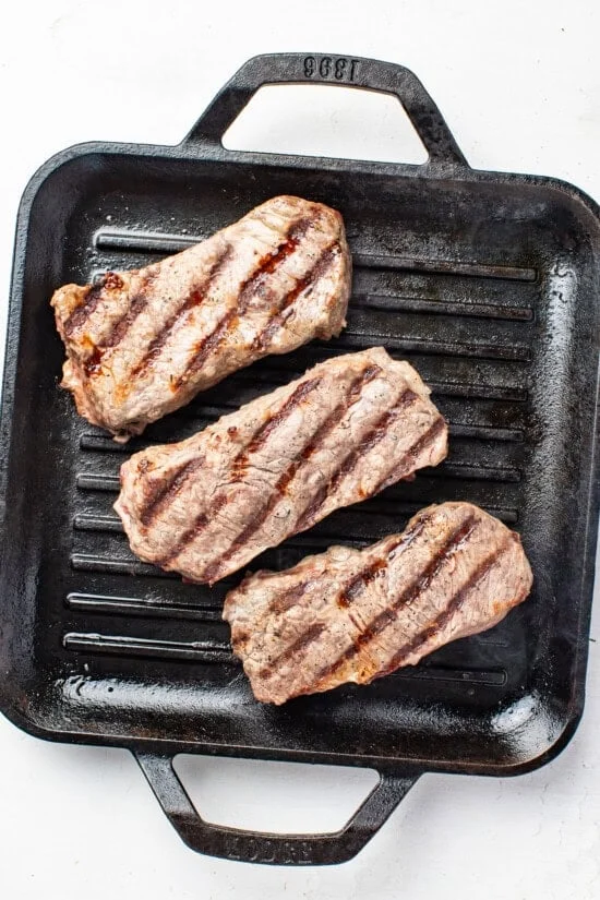 Grilled steak