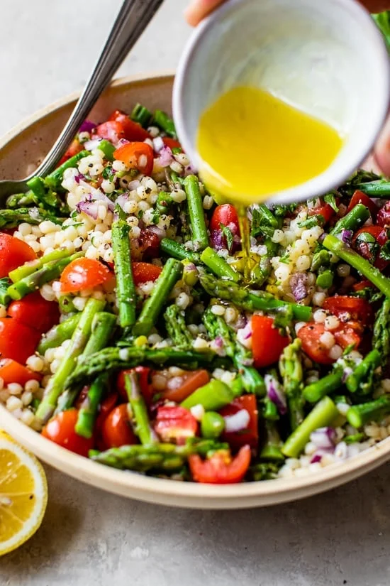 Lemon dressing for couscous salad
