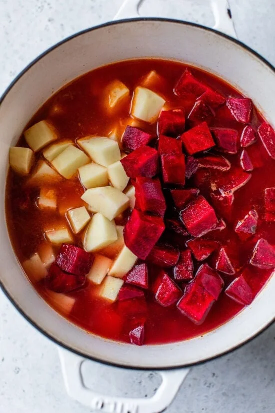 Meatless Borscht
