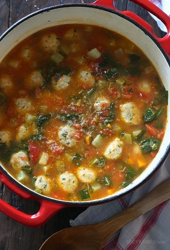Turkey Meatball Vegetable Soup