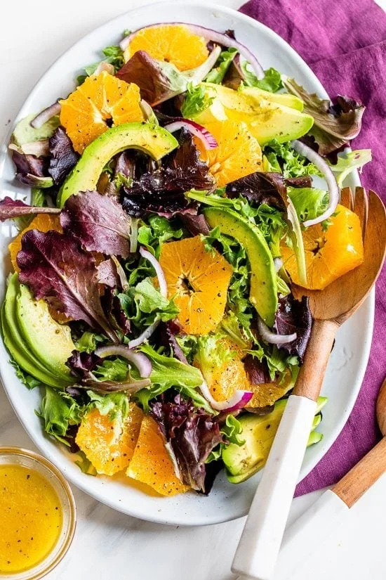 Navel Orange Salad with Avocado