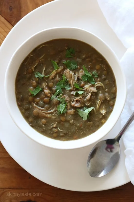 Chicken and Lentil Soup (Instant Pot)