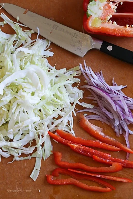 Quick Cabbage Slaw