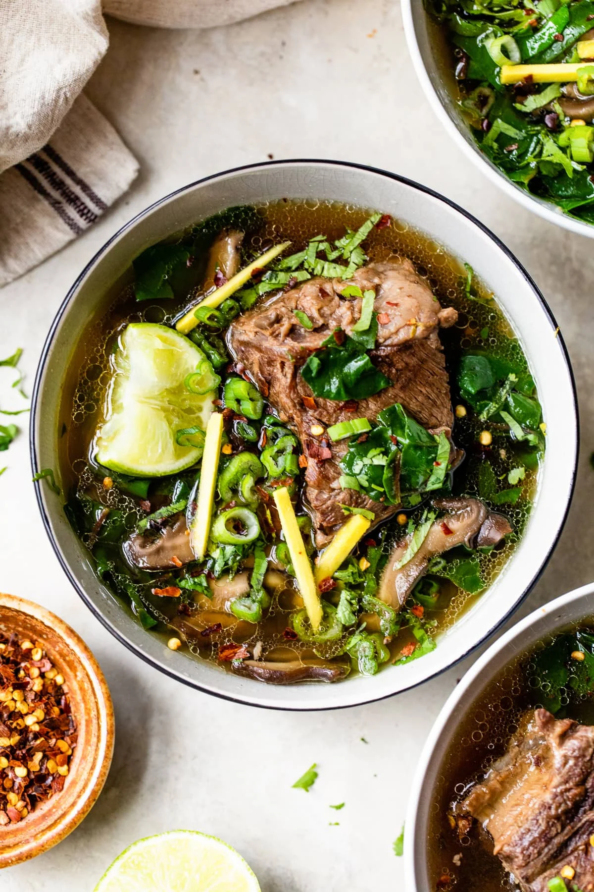 Short Rib and Chard Soup