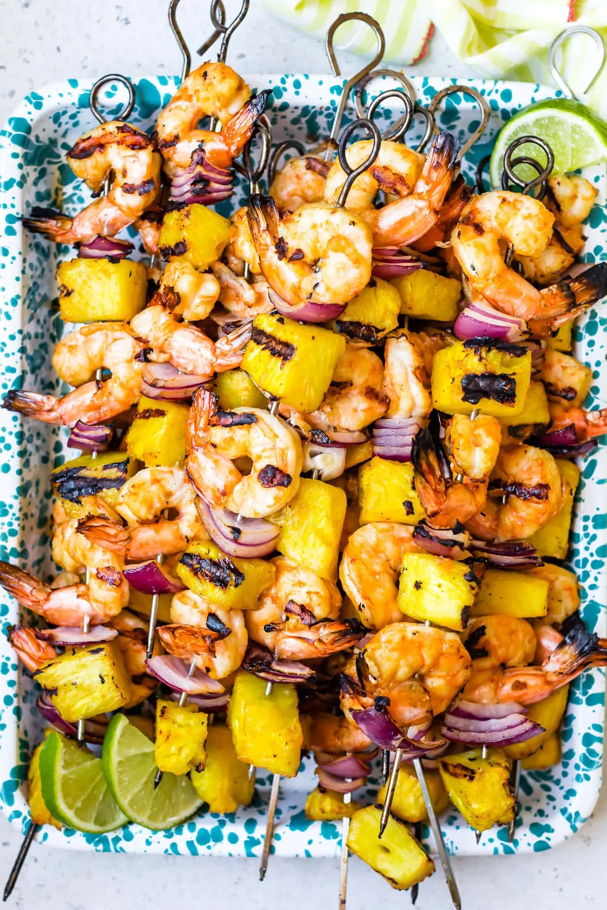 Shrimp and Pineapple Skewers