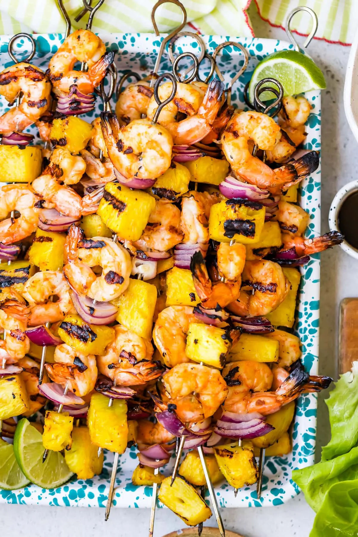 Shrimp and Pineapple Skewers