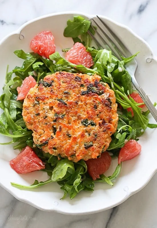 Healthy Salmon Quinoa Burgers