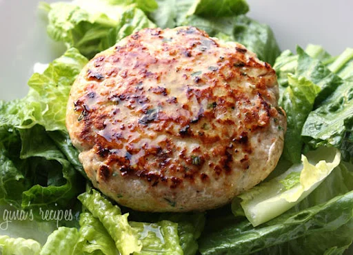 Swordfish Burgers with Lemon Vinaigrette