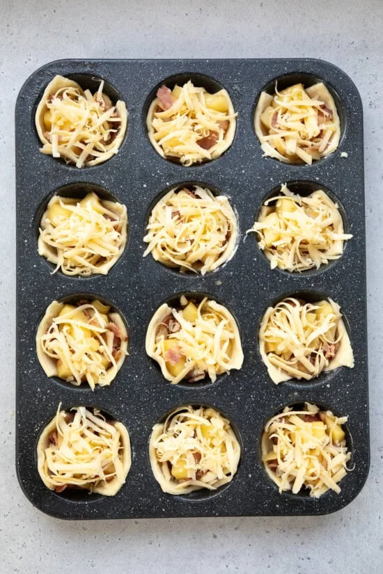 Top with Gouda