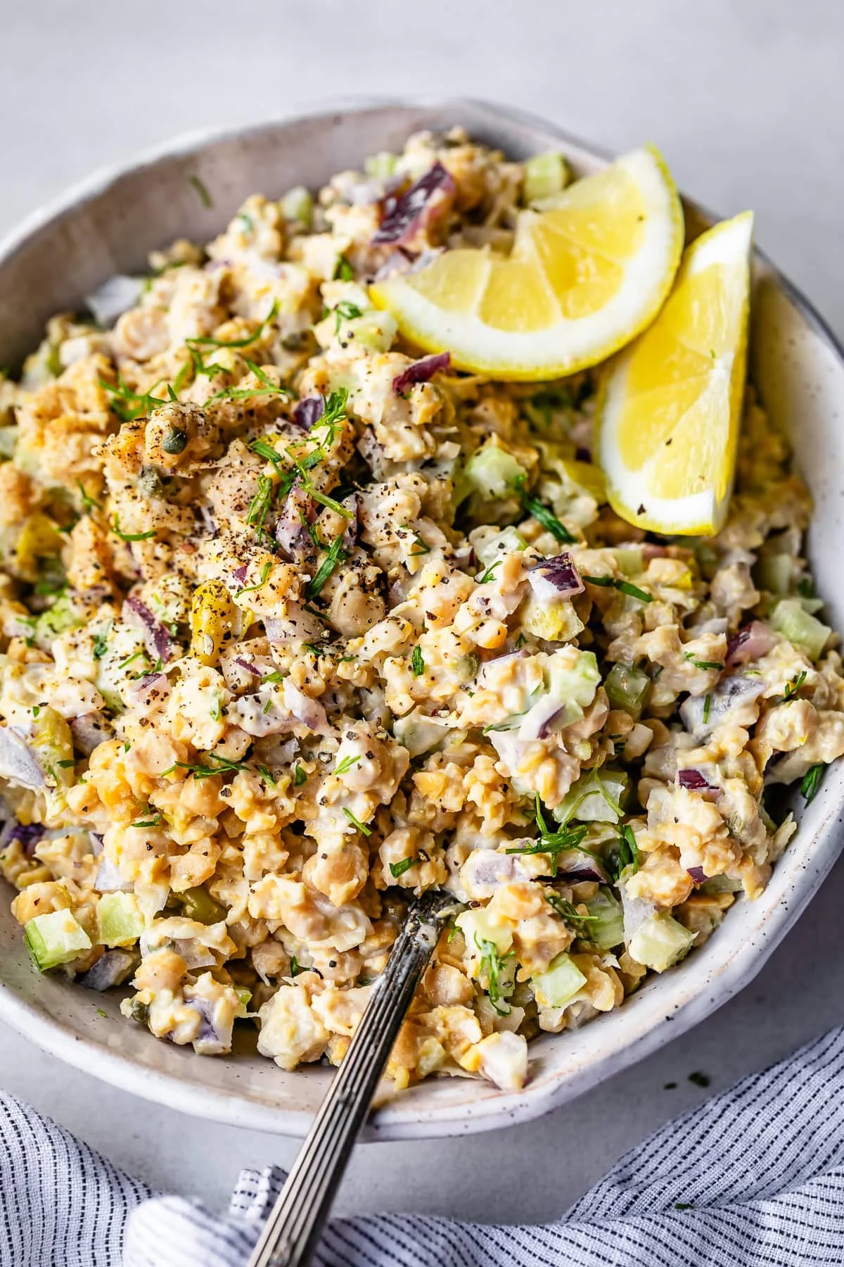 Chickpea “Tuna” Salad (Vegan)