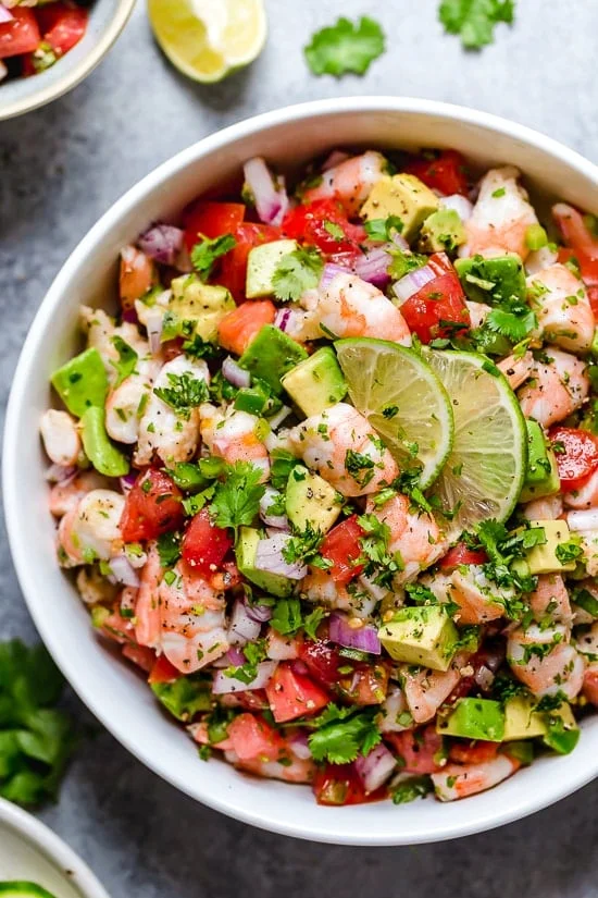 Shrimp and Avocado Salad