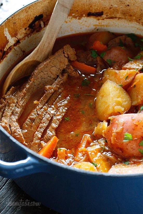 Braised Beef Brisket Recipe with Potatoes & Carrots